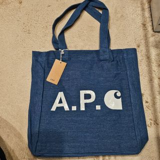 アーペーセー(A.P.C)のA.P.C.×カーハート　デニムトートバッグ　アーペーセー(トートバッグ)