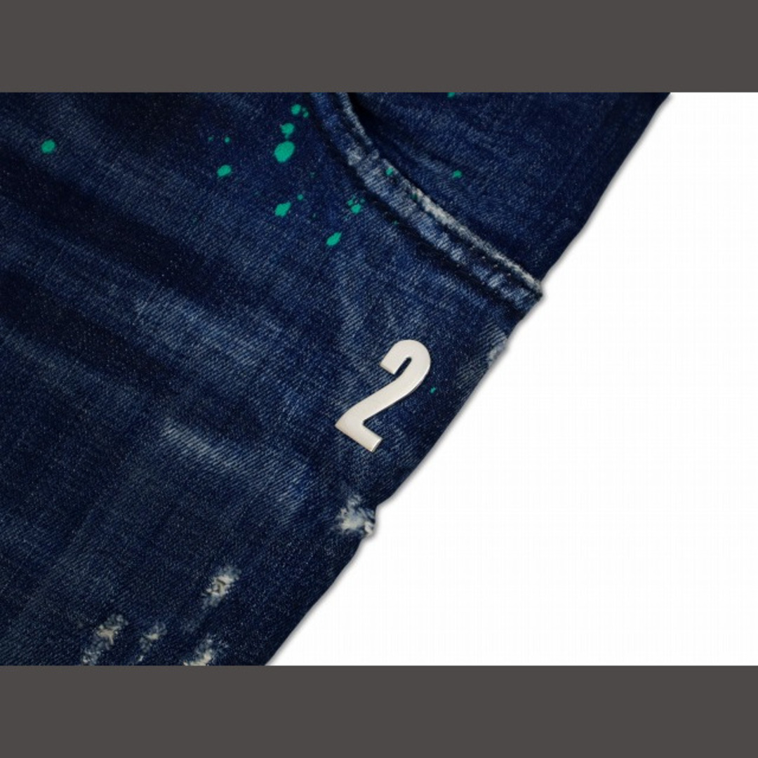 DSQUARED2(ディースクエアード)のディースクエアード Slim Jean 加工 ストレッチ デニムパンツ 44 メンズのパンツ(デニム/ジーンズ)の商品写真