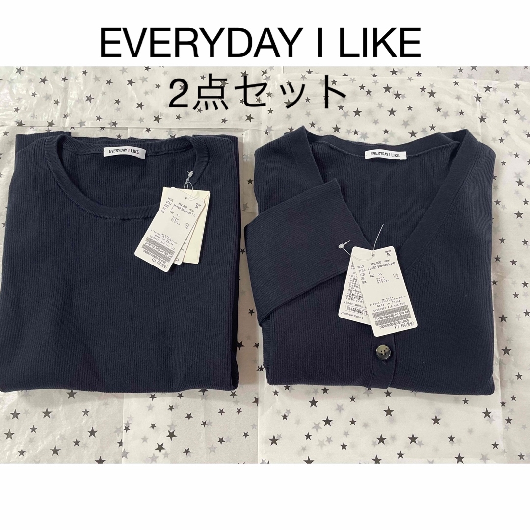 DEUXIEME CLASSE(ドゥーズィエムクラス)の Deuxieme Classe EVERYDAY I LIKE アンサンブル レディースのトップス(アンサンブル)の商品写真