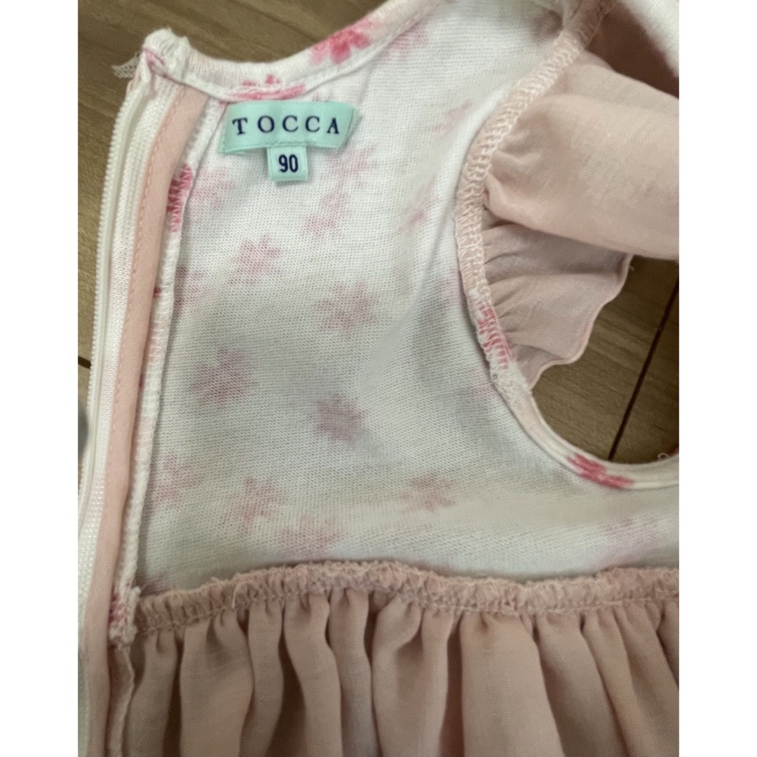 TOCCA(トッカ)のTOCCA ワンピース　ドレス　サイズ90 キッズ/ベビー/マタニティのキッズ服女の子用(90cm~)(ワンピース)の商品写真