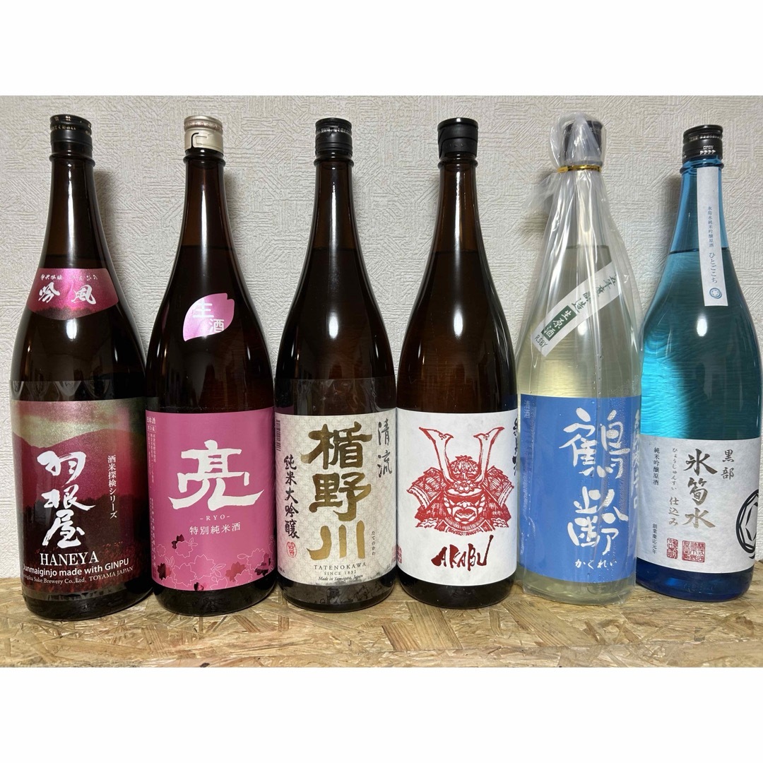 楯野川(タテノカワ)のNo.143  日本酒6本セット 食品/飲料/酒の酒(日本酒)の商品写真