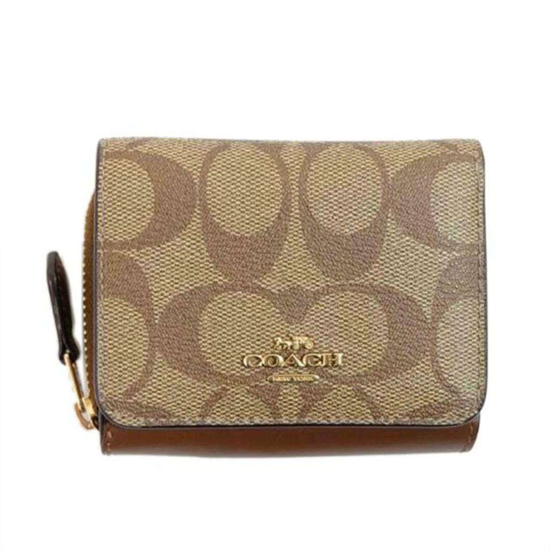 COACH(コーチ)の<br>COACH コーチ/シグネチャー三つ折財布/7331/J22**/Aランク/71【中古】 レディースのファッション小物(財布)の商品写真