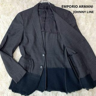 アルマーニ(Armani)の美品◆エンポリオアルマーニ【テーラードジャケット】JOHNNY LINE 黒タグ(テーラードジャケット)