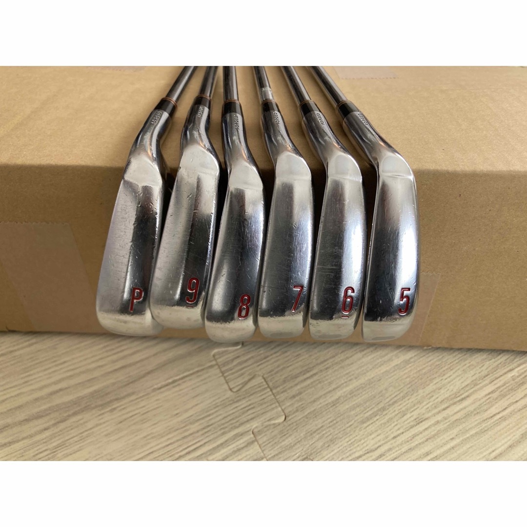 Srixon(スリクソン)の【限定品】スリクソン　ZX5 アイアンセット　レッドリミテッドエディション スポーツ/アウトドアのゴルフ(クラブ)の商品写真