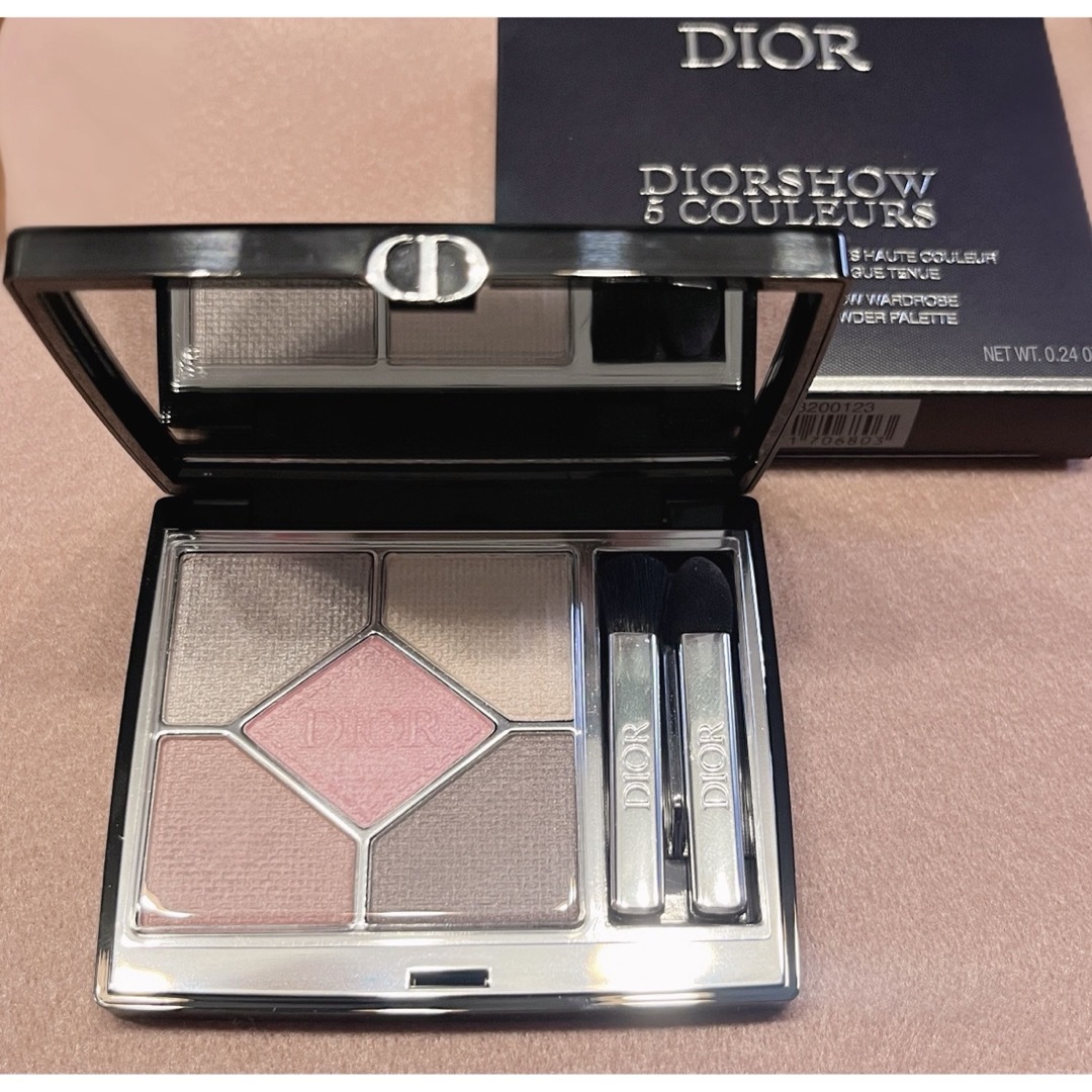 Dior(ディオール)のDIOR  ディオールショウ　サンク　クルール123 ピンクオーガンザ コスメ/美容のベースメイク/化粧品(アイシャドウ)の商品写真
