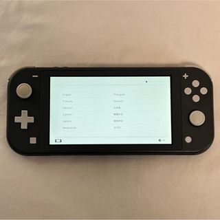 ニンテンドースイッチ(Nintendo Switch)のNintendo Switch Lite グレー　本体のみ(携帯用ゲーム機本体)