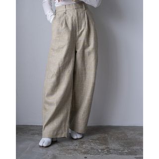 トゥモローランド(TOMORROWLAND)のPHOTOCOPIEU ／ WIDE LEG TROUSERS ／ 36(カジュアルパンツ)