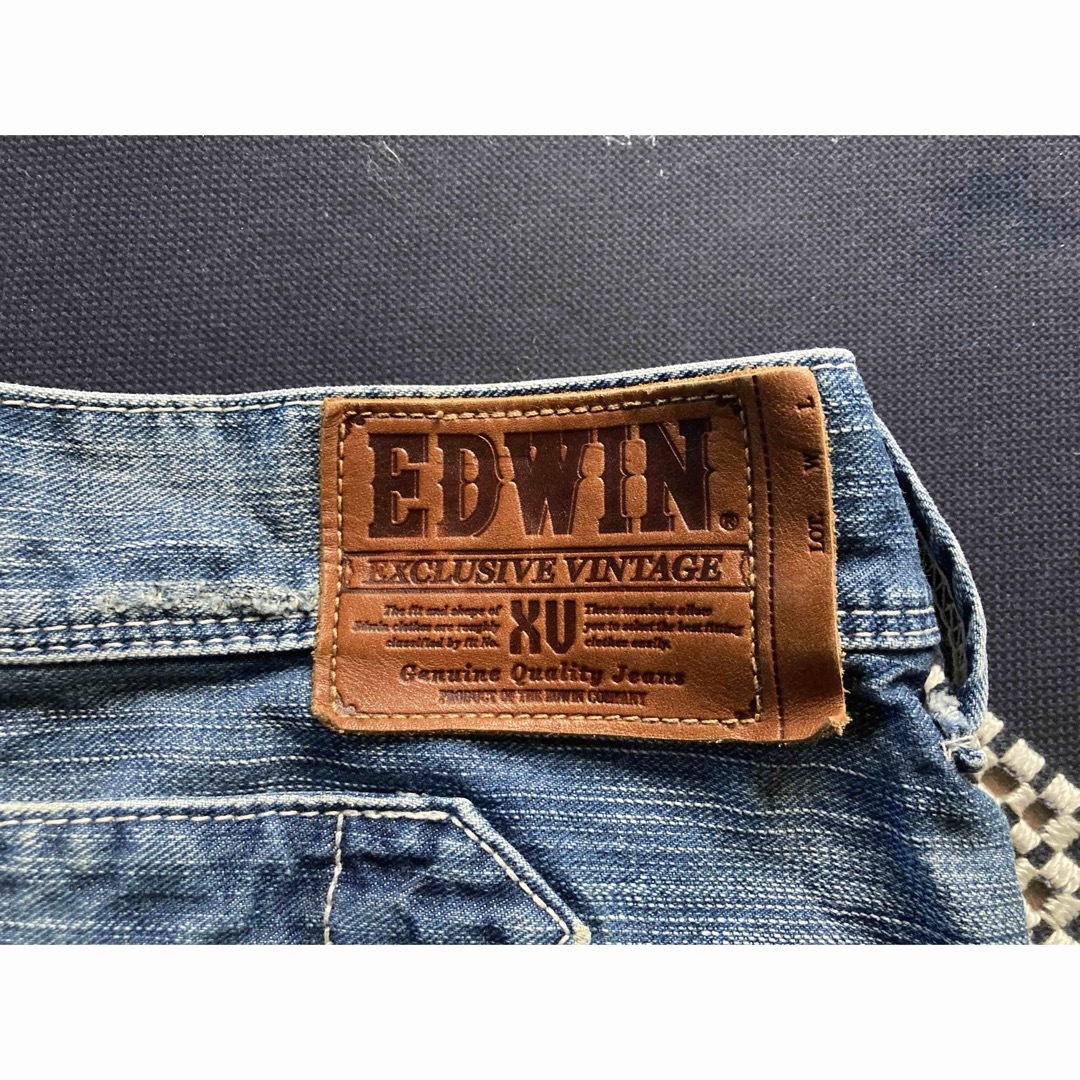 EDWIN(エドウィン)のダメージジーンズ　EDWIN サイズ32 メンズのパンツ(デニム/ジーンズ)の商品写真