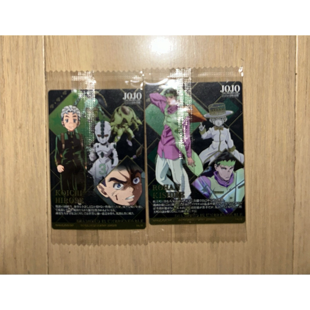 JOJOジョジョ　ウエハース　カード エンタメ/ホビーのアニメグッズ(カード)の商品写真