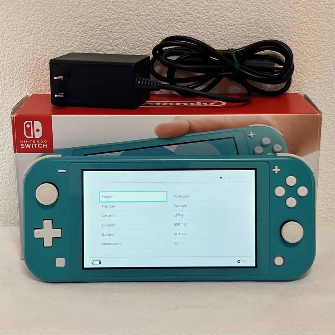 Nintendo Switch Lite ターコイズ　箱付き