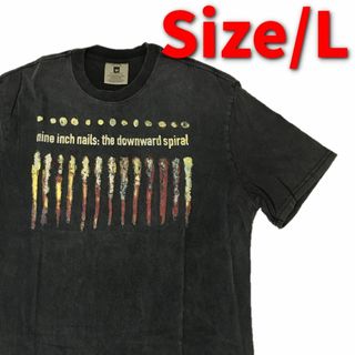 Nine Inch Nails ナインインチネイルズ ラップTシャツ 古着風 L(Tシャツ/カットソー(半袖/袖なし))