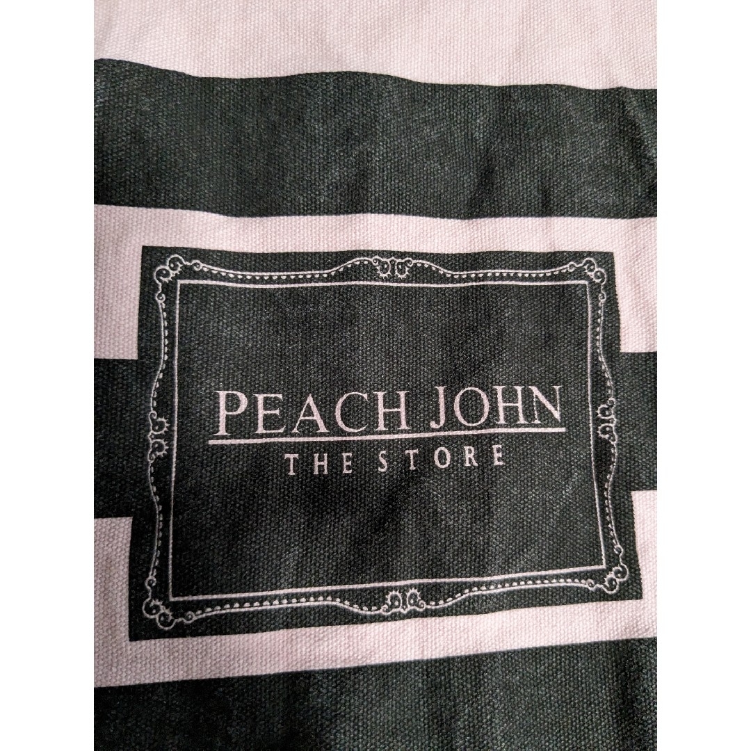 PEACH JOHN(ピーチジョン)のPEACH JOHN　キャンバス地　トートバック♡ レディースのバッグ(トートバッグ)の商品写真