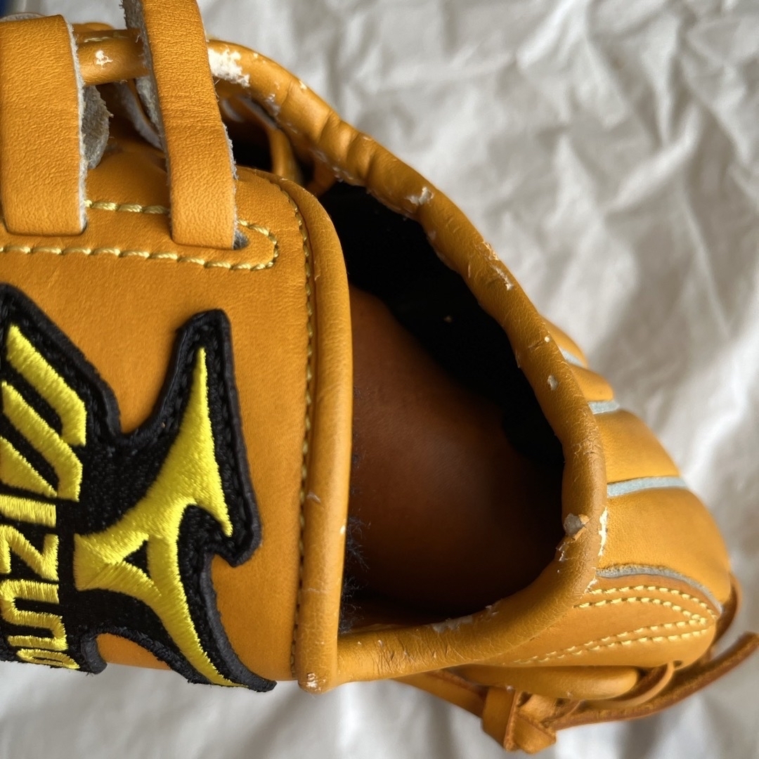 MIZUNO(ミズノ)のミズノ　グローブ　プロモデル　子ども用 スポーツ/アウトドアの野球(グローブ)の商品写真