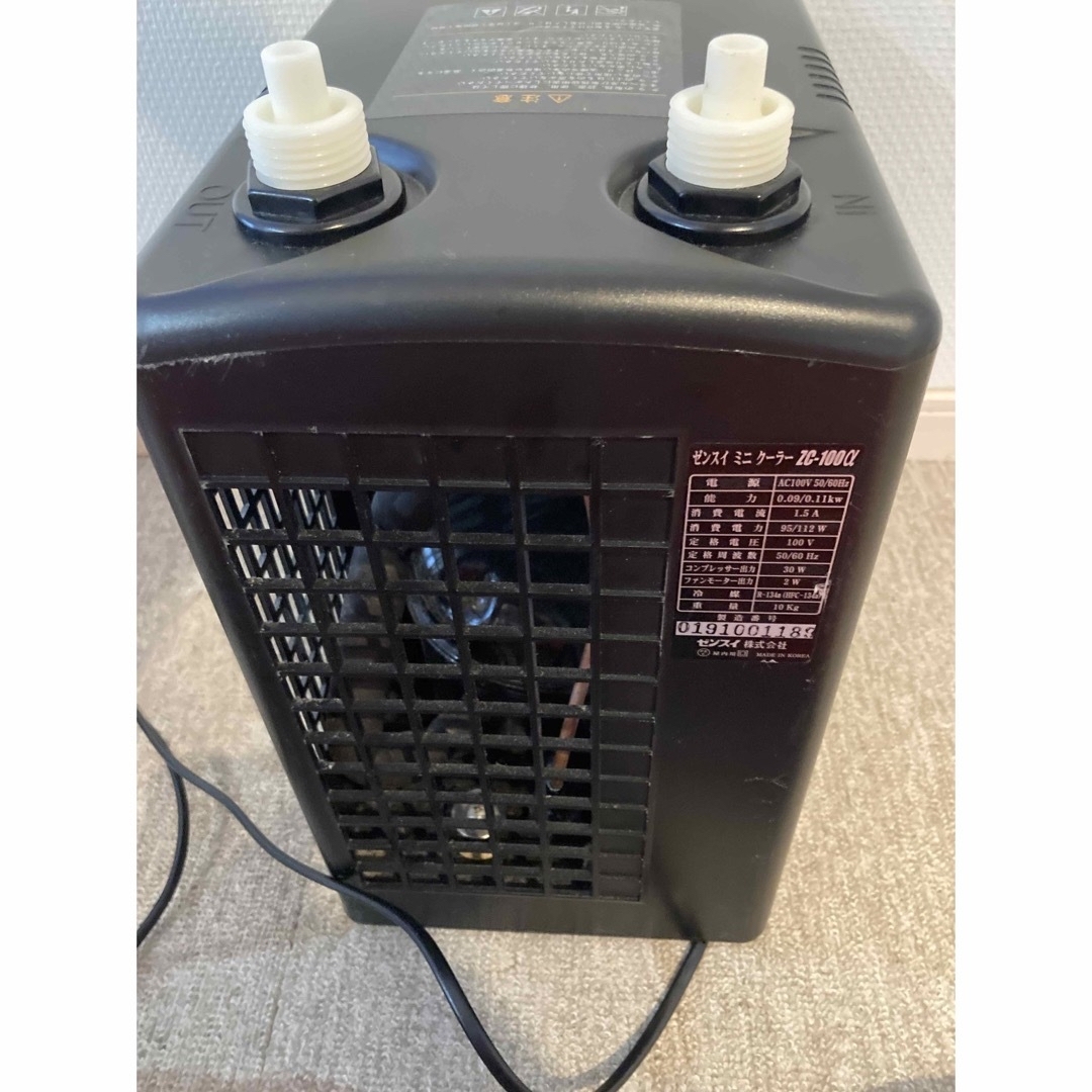 ゼンスイZC-200α水槽用クーラー&ポンプセット 締切ら ゼンスイZC-200α水槽用クーラー&ポンプセット 締切ら