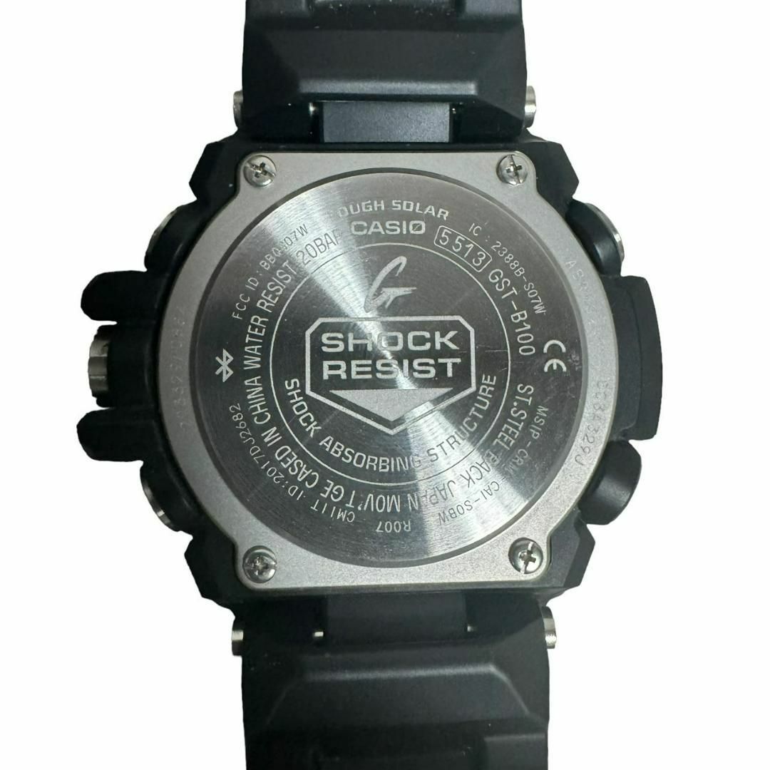 CASIO(カシオ)のカシオ G-SHOCK タフソーラー GST-B100-1AJF メンズの時計(ラバーベルト)の商品写真