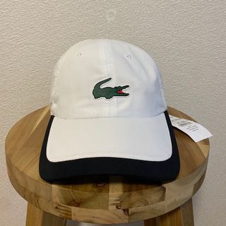 ラコステ(LACOSTE)のLACOSTE ラコステ キャップ ゴルフ テニス ホワイト ラコステスポーツ(キャップ)