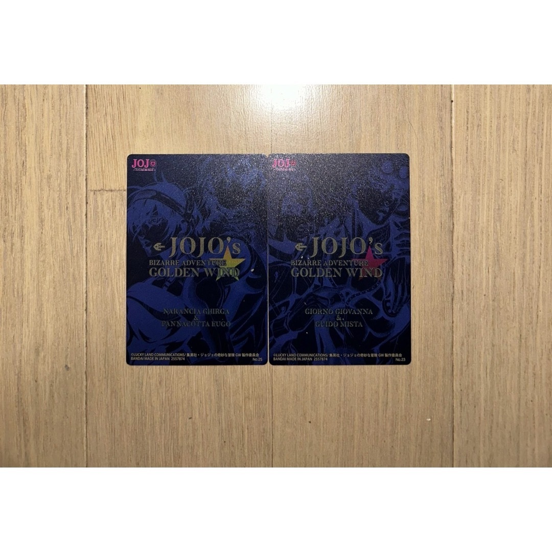 JOJOジョジョ　ウエハース　カード エンタメ/ホビーのアニメグッズ(カード)の商品写真