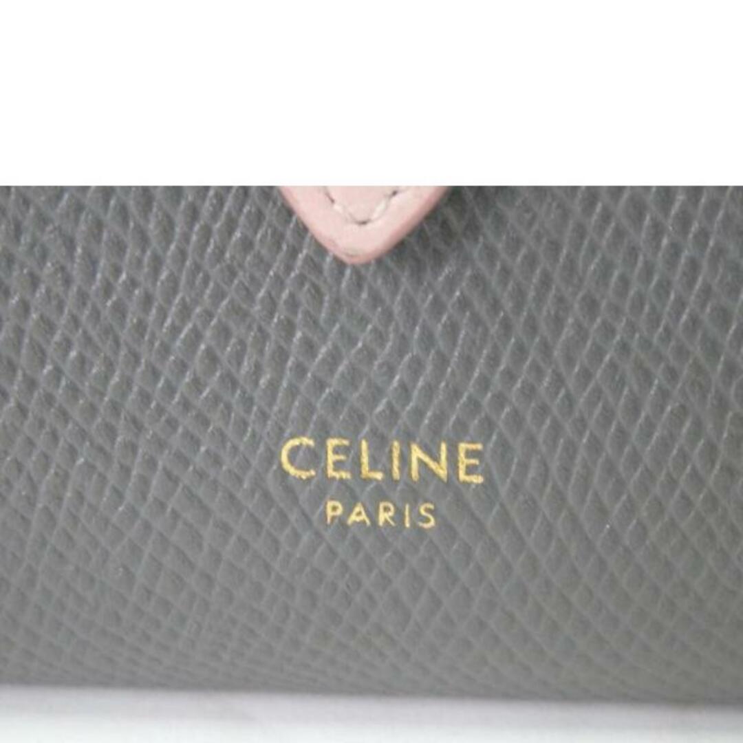 celine(セリーヌ)のCELINE セリーヌ/エッセンシャル/スモールストラップウォレット/バイカラー/U G******/ABランク/84【中古】 レディースのファッション小物(財布)の商品写真