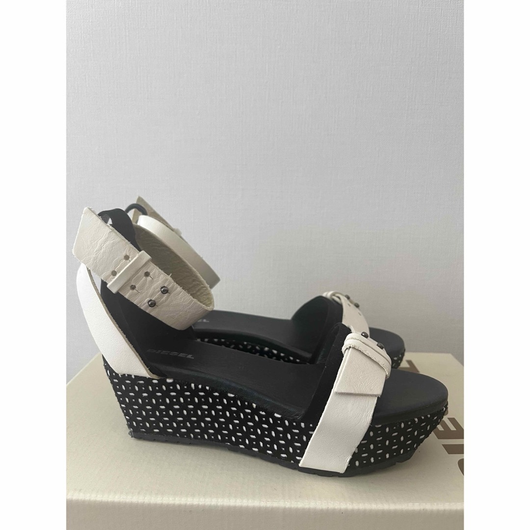 値下げ!DIESEL ☆ウェッジソール サンダル 美品 値下げ!DIESEL ☆ウェッジソール サンダル 美品