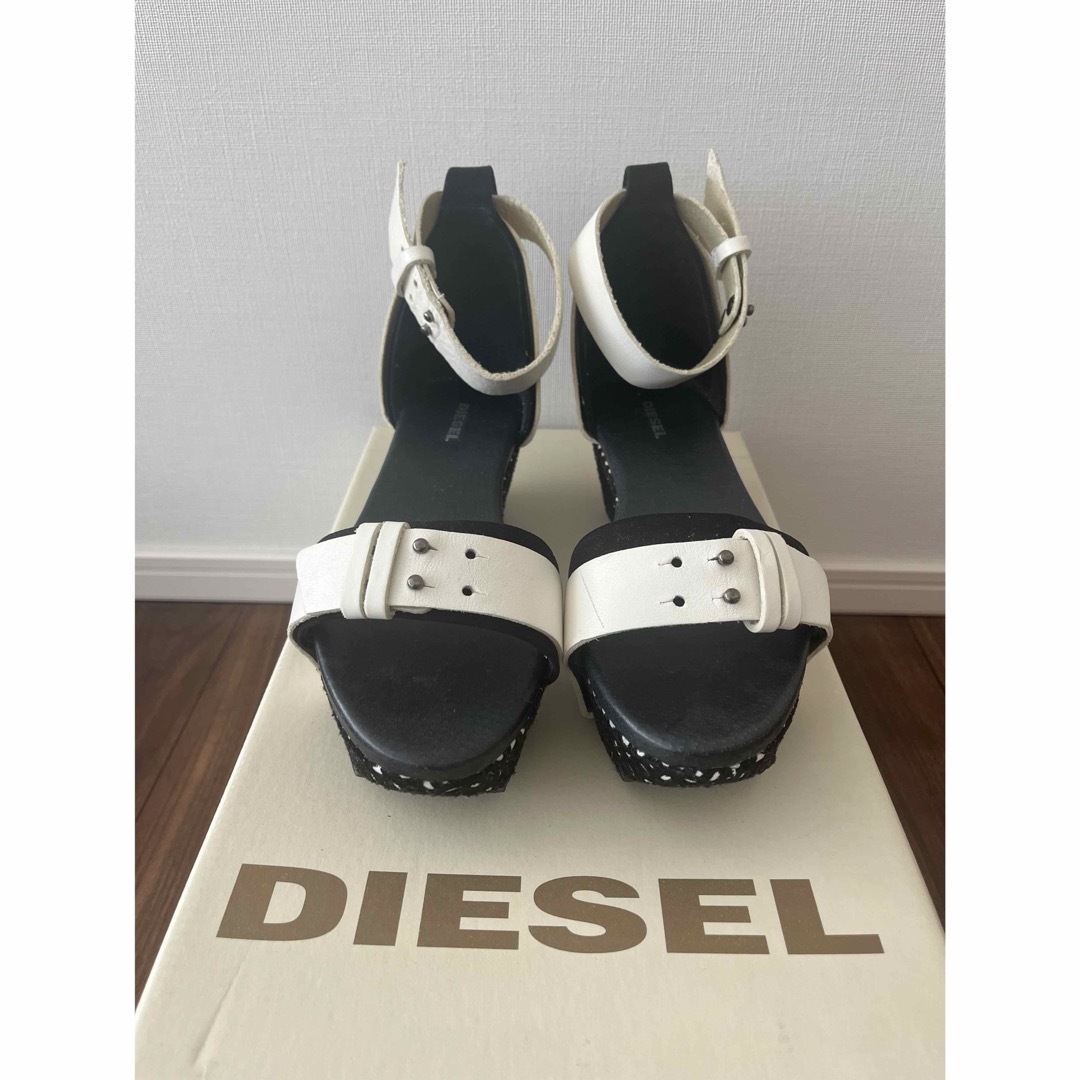 値下げ!DIESEL ☆ウェッジソール サンダル 美品 値下げ!DIESEL ☆ウェッジソール サンダル 美品