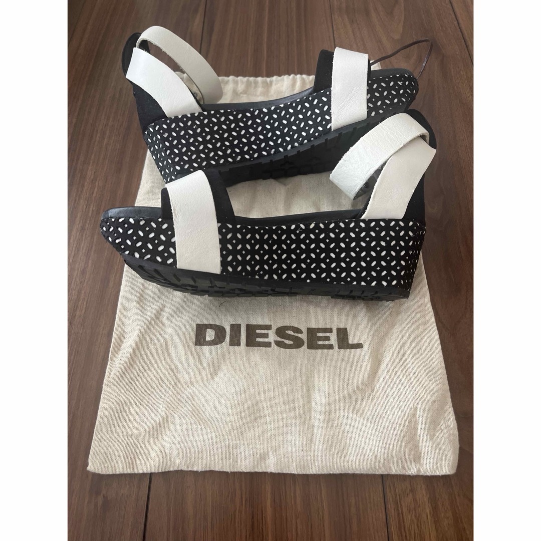 値下げ!DIESEL ☆ウェッジソール サンダル 美品 値下げ!DIESEL ☆ウェッジソール サンダル 美品