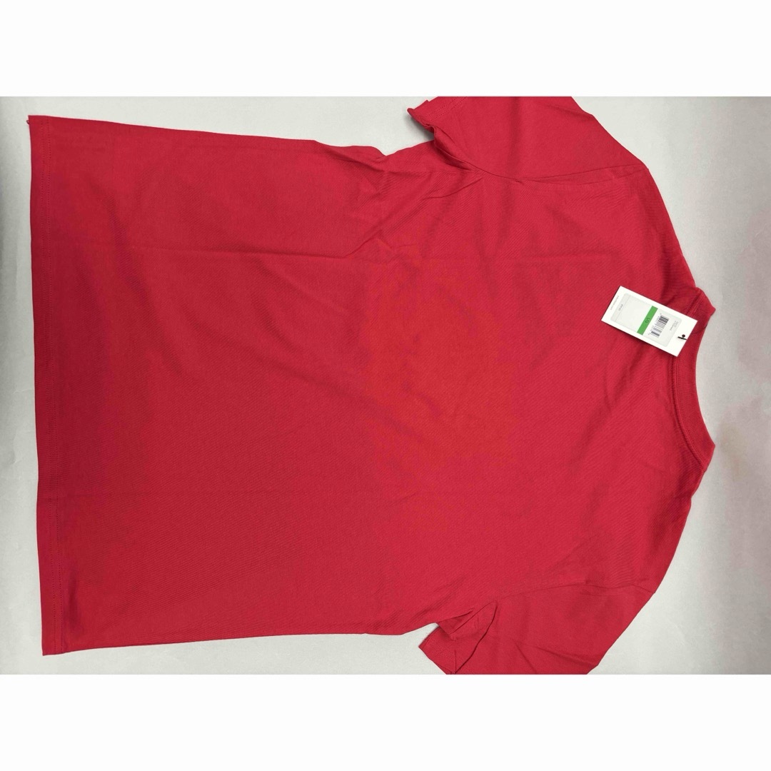 Calvin Klein(カルバンクライン)の【新品未使用】カルバンクラインジーンズ メンズ半袖コットン丸首TシャツLレッド メンズのトップス(Tシャツ/カットソー(半袖/袖なし))の商品写真