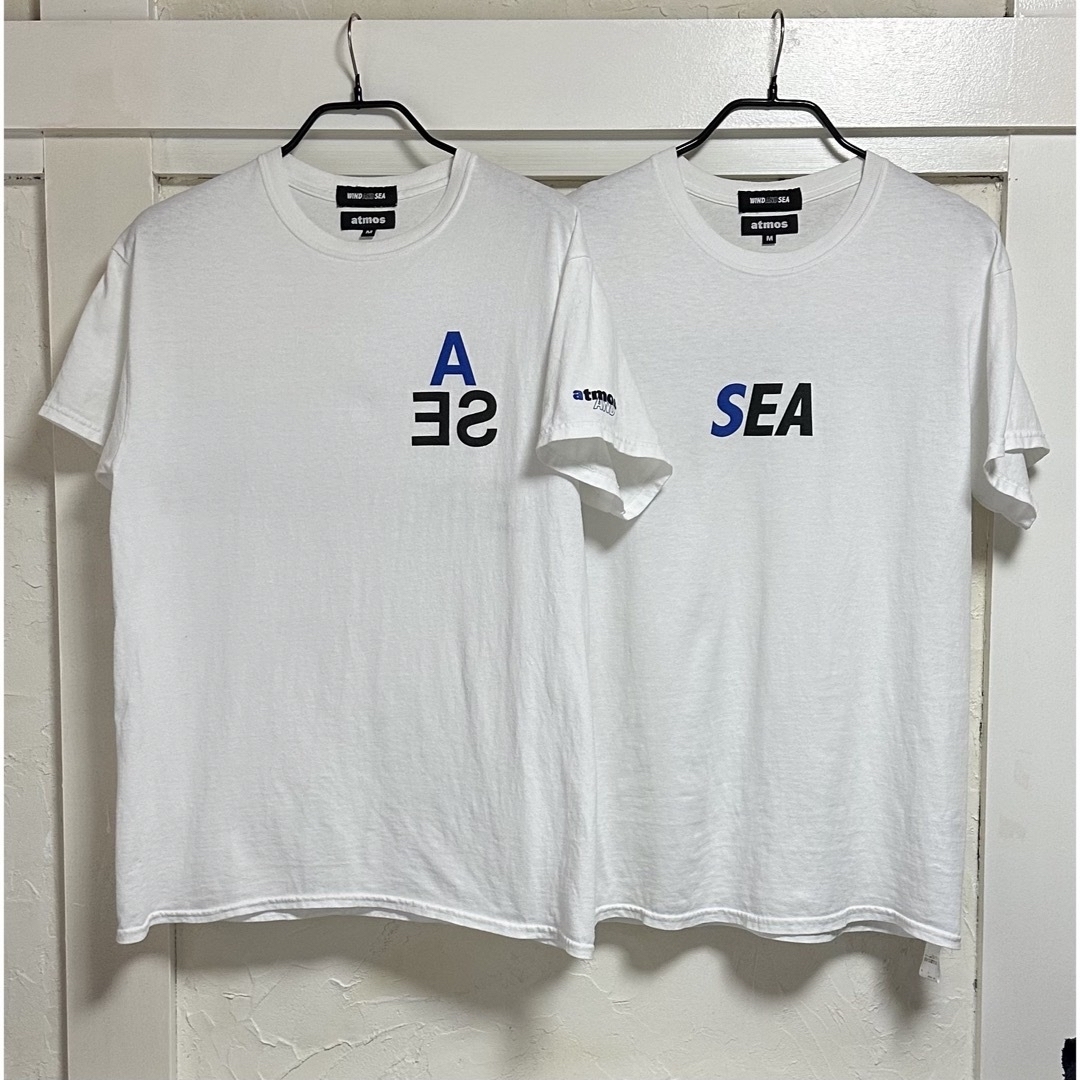 WIND AND SEA(ウィンダンシー)のWIND AND SEA  atomosコラボ  tシャツ  Mサイズ メンズのトップス(Tシャツ/カットソー(半袖/袖なし))の商品写真