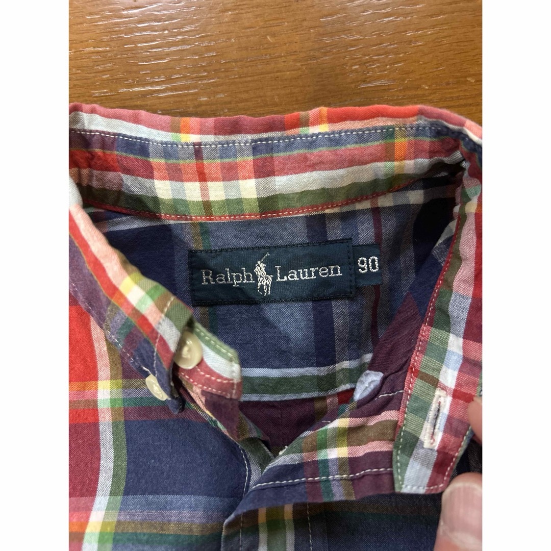 Ralph Lauren(ラルフローレン)のラルフローレン　長袖シャツ キッズ/ベビー/マタニティのキッズ服男の子用(90cm~)(Tシャツ/カットソー)の商品写真