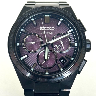 セイコー(SEIKO)のセイコー　SEIKO　SBXC123　5X53-0BW0　アストロン　ASTRON　黒　GPSソーラー　メンズ　ネクスター　1500本限定(腕時計(アナログ))