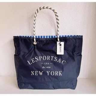 LeSportsac - レスポートサック　トートバッグ　ネイビー　Lサイズ