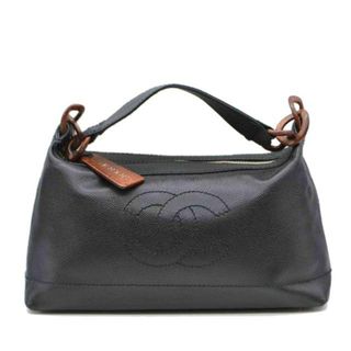 <br>CHANEL シャネル/キャビアスキンウッドプラチェーンレザーハンド/741****/ABランク/89【中古】