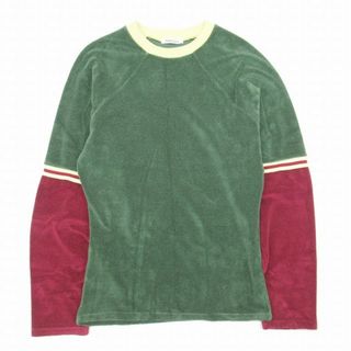 23aw フミカ ウチダ パイル スイッチング ダブルスリーブ Tシャツ