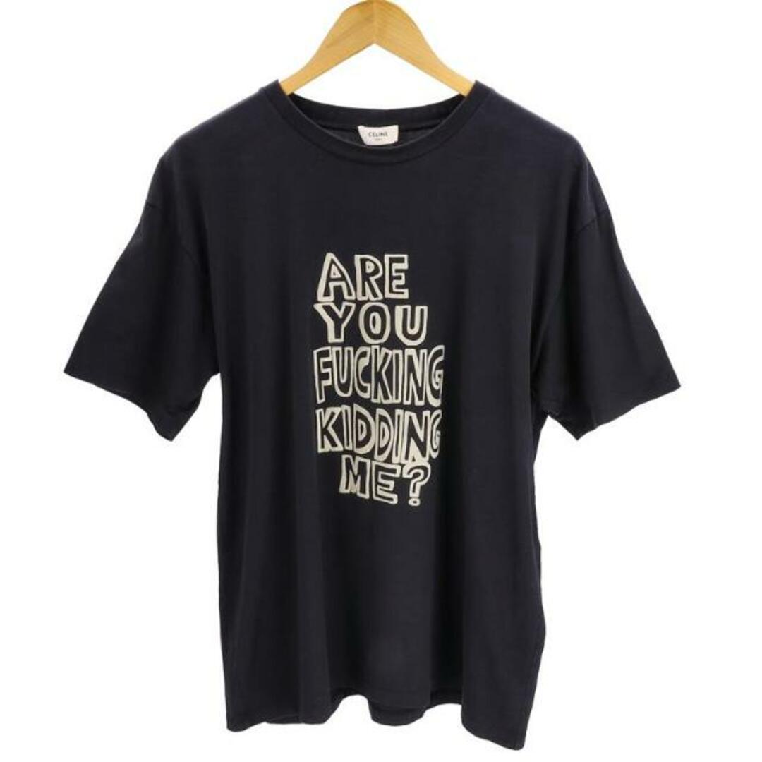 celine(セリーヌ)のCELINE セリーヌ/フロックアーティスト/ルーズTシャツ/2X678501F/サイズ:M/ABランク/91【中古】 メンズのトップス(Tシャツ/カットソー(半袖/袖なし))の商品写真