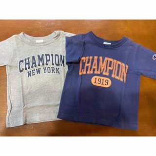 チャンピオン(Champion)のチャンピオン　100センチTシャツ２枚セット(Tシャツ/カットソー)