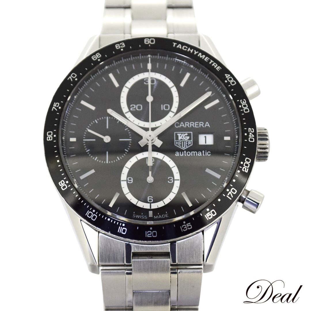 TAG Heuer(タグホイヤー)のTAG HEUER タグホイヤー  カレラ クロノ  CV2010  メンズ 腕時計 メンズの時計(腕時計(アナログ))の商品写真