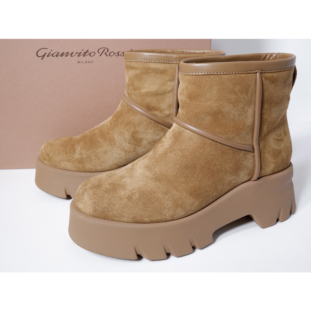 Gianvito Rossi/ジャンヴィトロッシ MUSE de Deuxieme Classe購入2023AW MOUTON ブーツ(ムートン)【38(25cm)】【LFWA74680】 レディースの靴/シューズ(その他)の商品写真