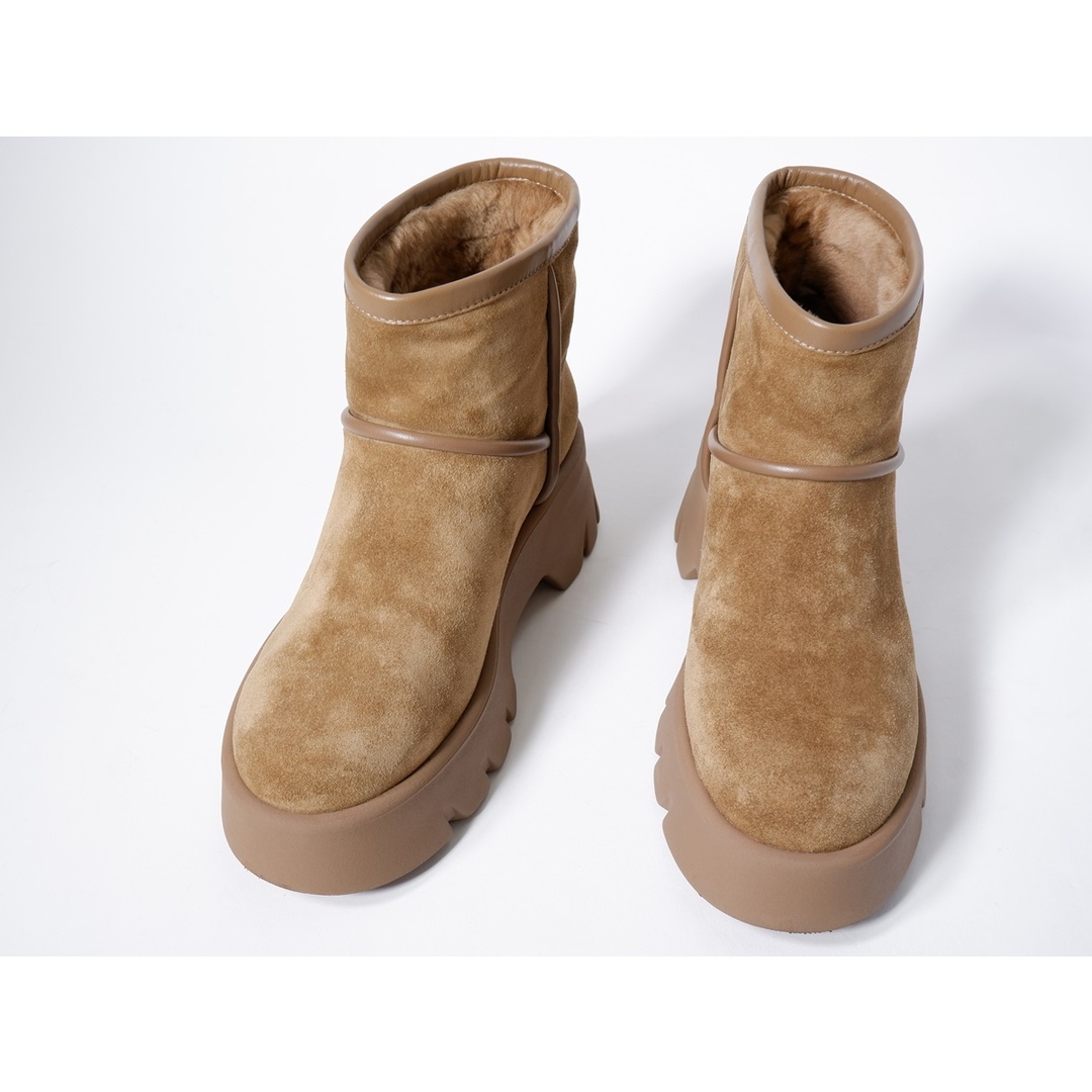 Gianvito Rossi/ジャンヴィトロッシ MUSE de Deuxieme Classe購入2023AW MOUTON ブーツ(ムートン)【38(25cm)】【LFWA74680】 レディースの靴/シューズ(その他)の商品写真