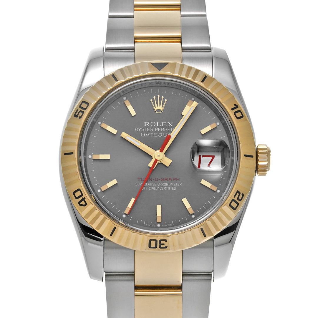 ROLEX(ロレックス)の中古 ロレックス ROLEX 116263 F番(2004年頃製造) グレー メンズ 腕時計 メンズの時計(腕時計(アナログ))の商品写真