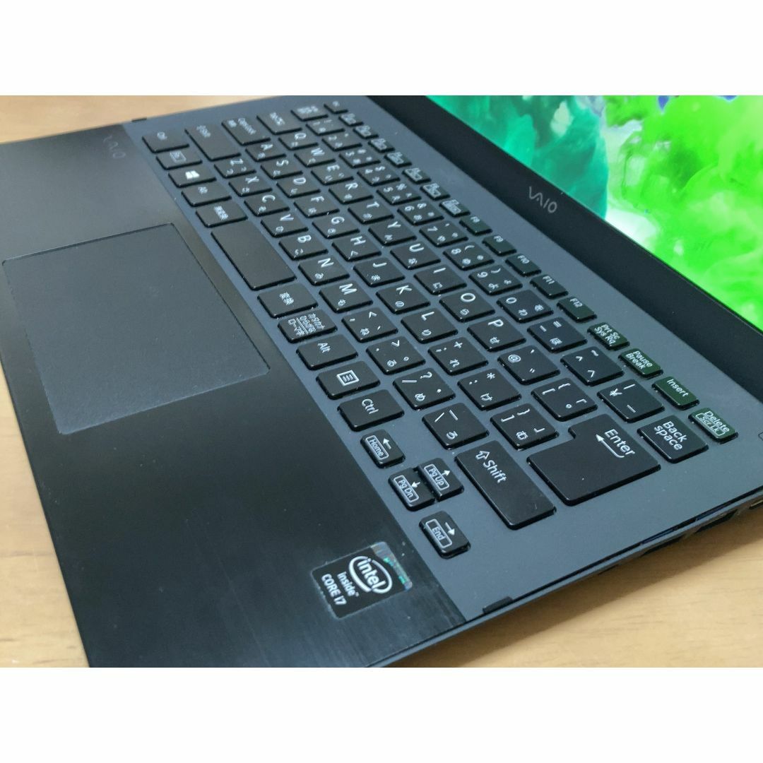 SONY(ソニー)の●爆速 VAIO Pro 13 Core i7 8G SSD 512G♪  スマホ/家電/カメラのPC/タブレット(ノートPC)の商品写真