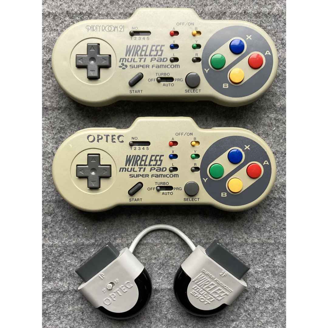 訳ありジャンク スーパーファミコン ワイヤレスコントローラー セット 