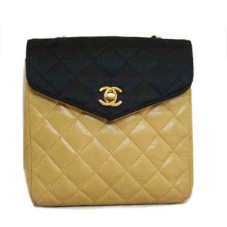 シャネル(CHANEL)のCHANEL シャネル/サテンラムスキンコンビバイカラーチェーンバッグマトラッセG金具/085****/Bランク/92【中古】(ショルダーバッグ)