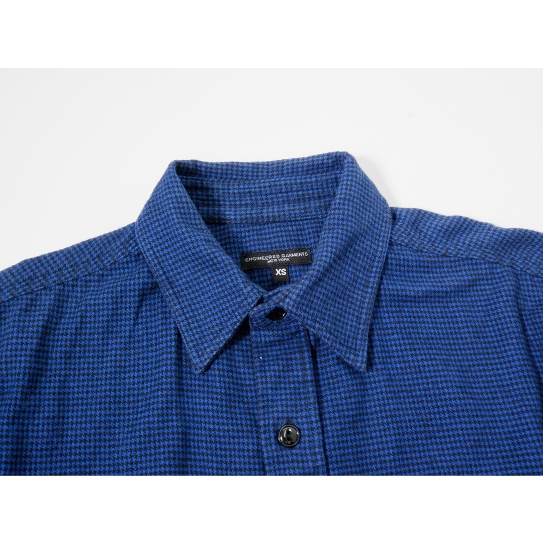 Engineered Garments/エンジニアードガーメンツ Work Shirt Houndstooth Flannelフランネルワークシャツ【XS】【MSHA74812】 メンズのトップス(その他)の商品写真