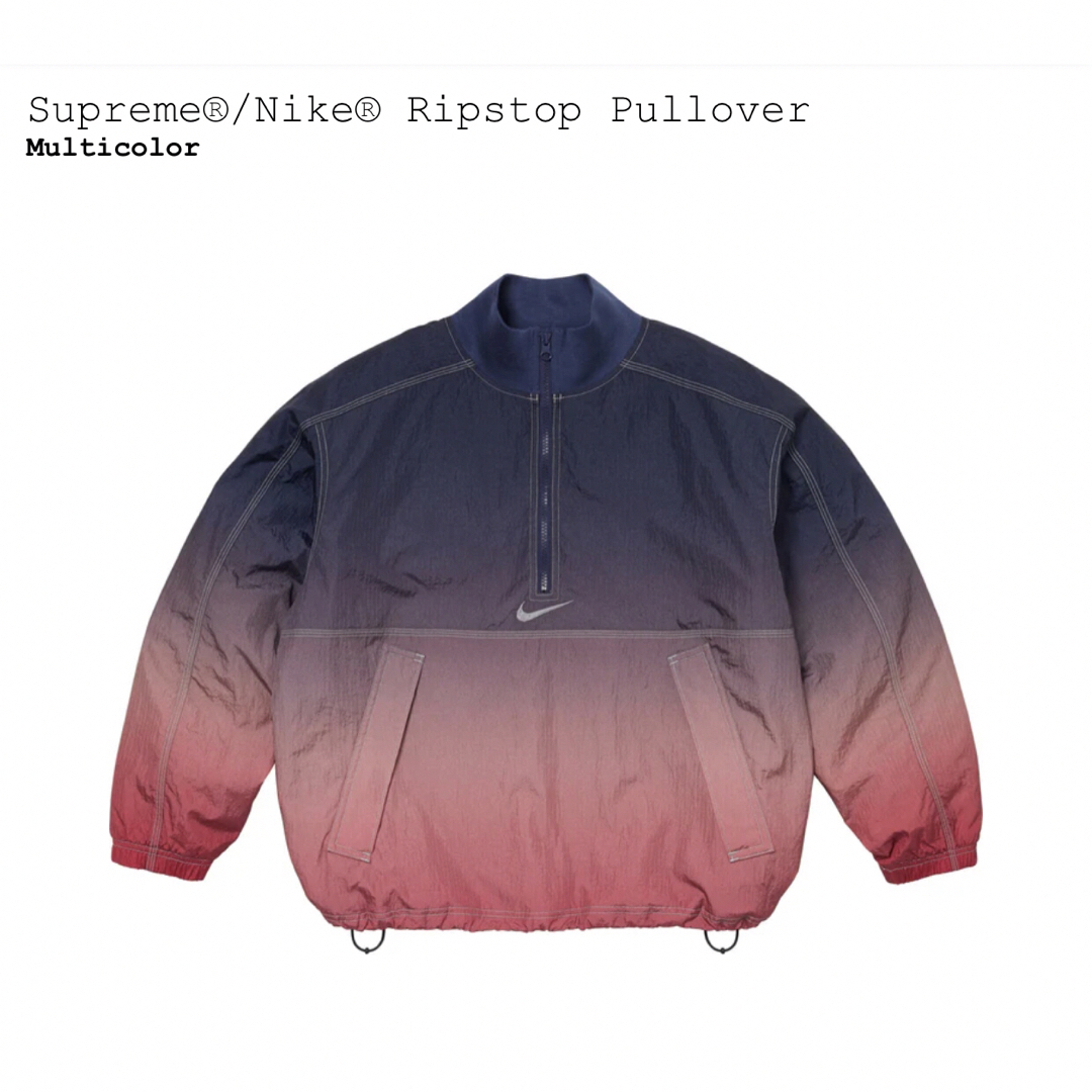 Supreme(シュプリーム)のSupreme Nike Ripstop Pullover Multicolor メンズのジャケット/アウター(ナイロンジャケット)の商品写真