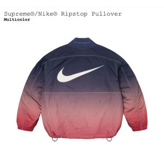 シュプリーム(Supreme)のSupreme Nike Ripstop Pullover Multicolor(ナイロンジャケット)