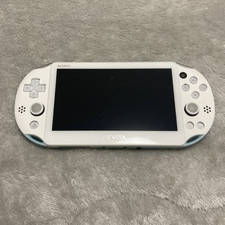 ソニー(SONY)の PlayStationVITA 本体  PCH-2000 PSvita 水色(携帯用ゲーム機本体)