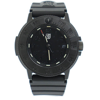 ルミノックス(Luminox)のルミノックス ネイビー シールズ 3000 クォーツ ウォッチ 腕時計 黒■(腕時計(アナログ))