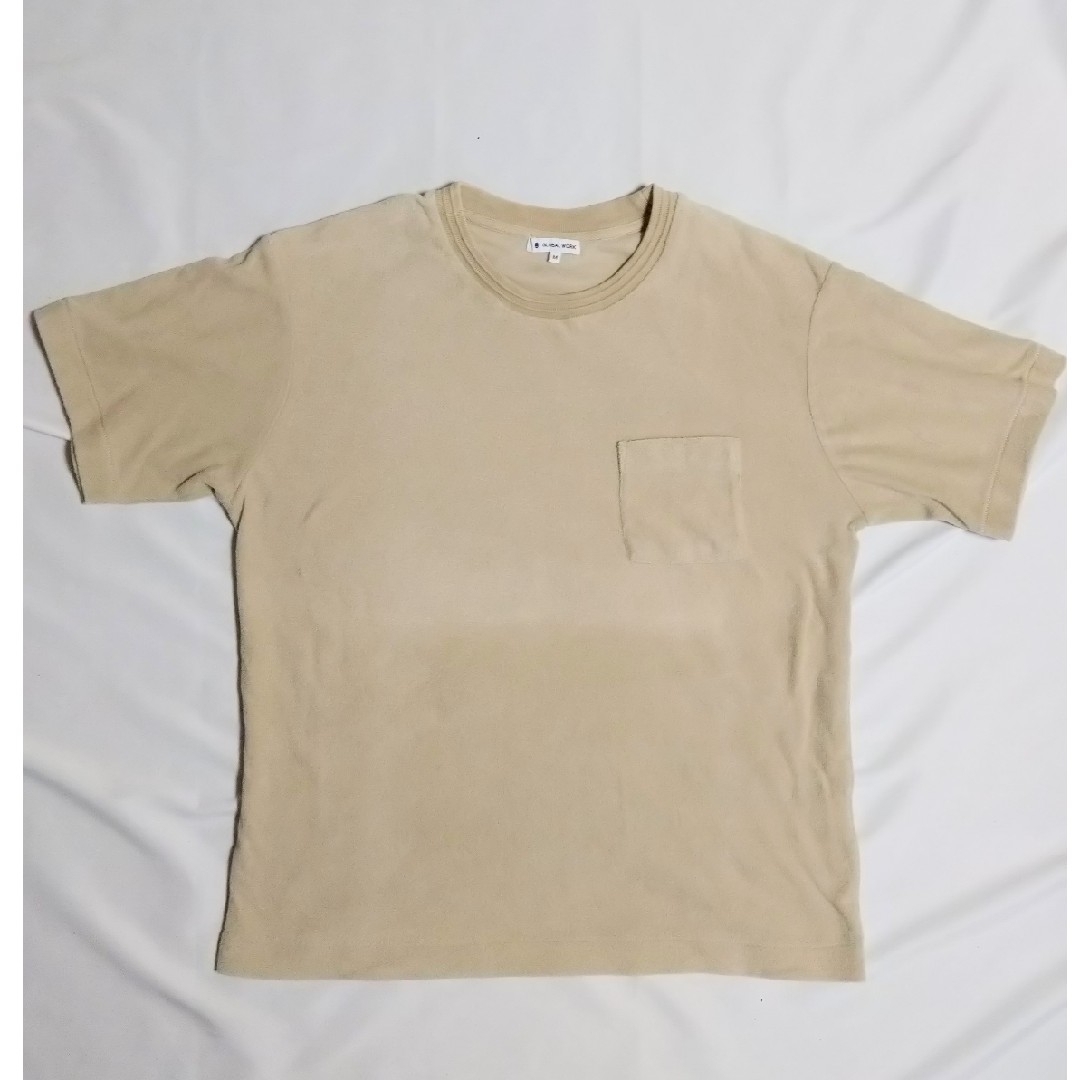 GLOBAL WORK(グローバルワーク)のGLOBAL WORK グローバル　ワーク　半袖　Tシャツ　パイル地　М メンズのトップス(Tシャツ/カットソー(半袖/袖なし))の商品写真