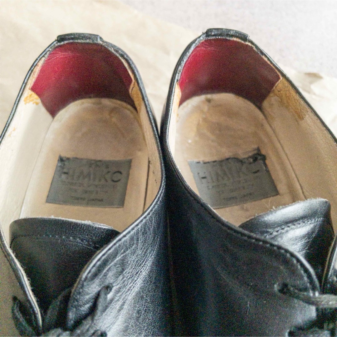 革靴　ブラック　黒　HIMIKO メンズの靴/シューズ(ドレス/ビジネス)の商品写真