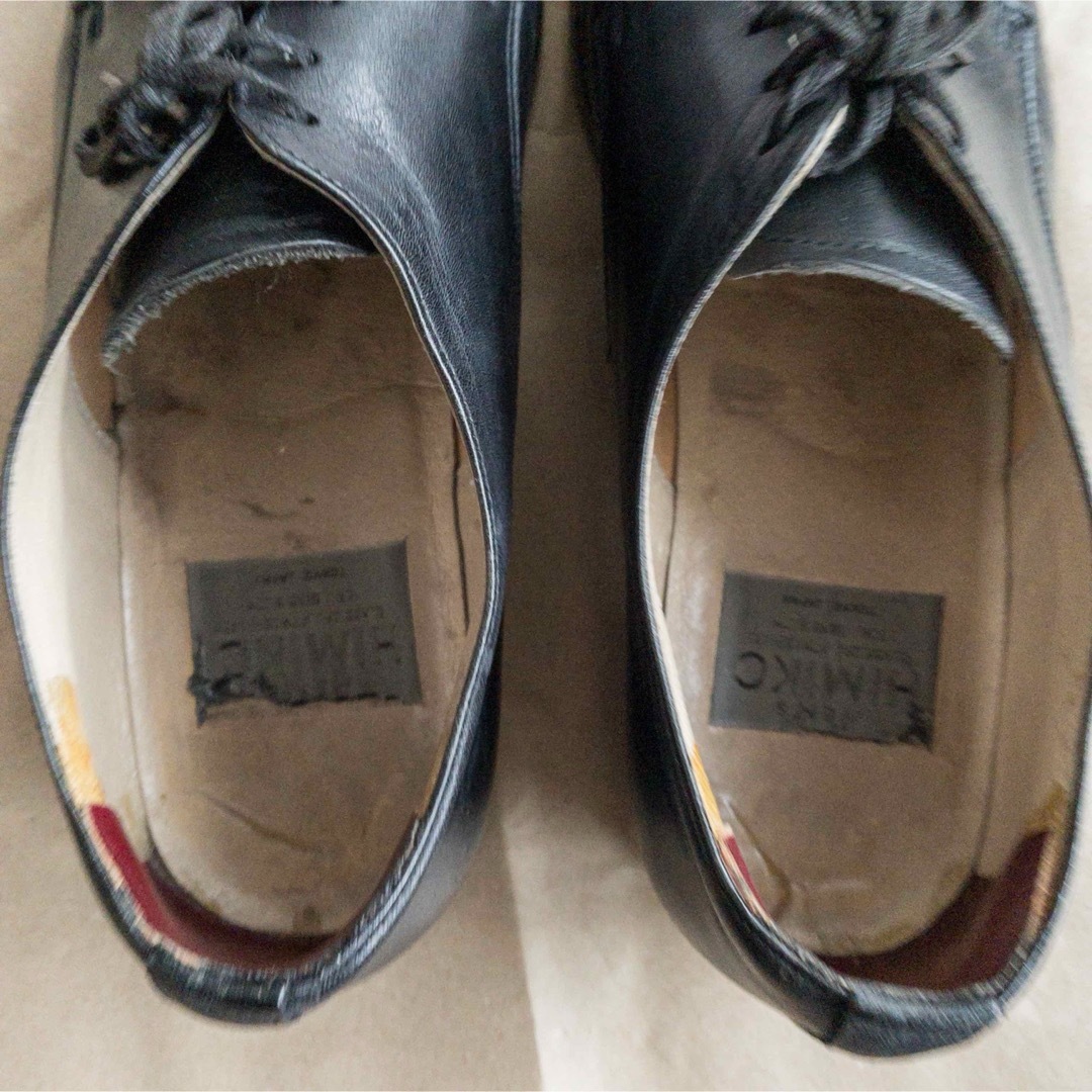 革靴　ブラック　黒　HIMIKO メンズの靴/シューズ(ドレス/ビジネス)の商品写真