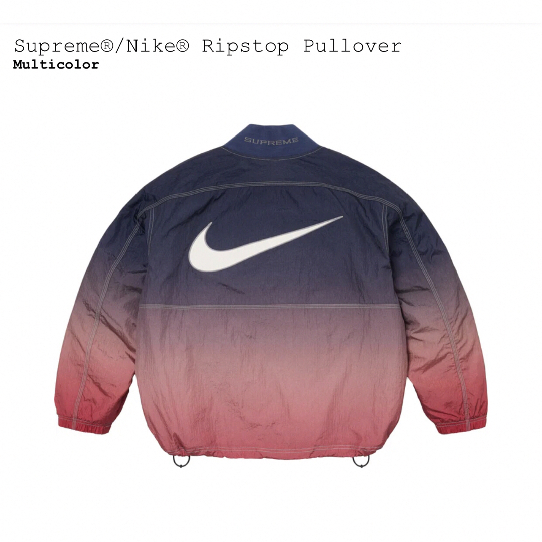 Supreme(シュプリーム)のSupreme Nike Ripstop Pullover Multicolor メンズのジャケット/アウター(ナイロンジャケット)の商品写真